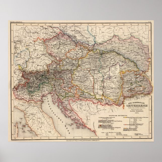 Central Europe Poster (Front)