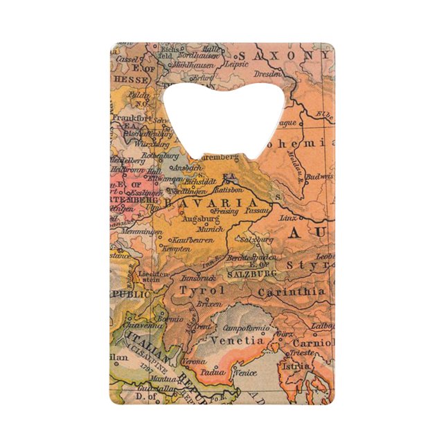 Central European map (Front)