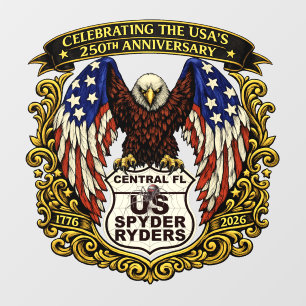 Central Florida Chapter - Decal Eagle USA250
