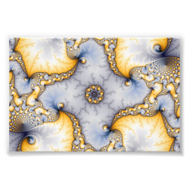 Central - Fractal Art Photo Print (Front)