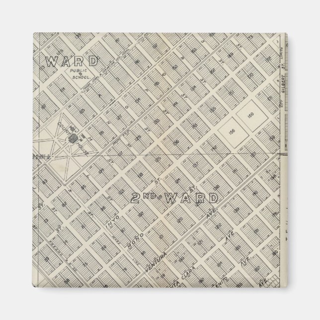 Central Fresno, California Magnet (Front)