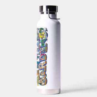 Central Gardens Mural Water Bottle