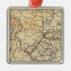 Central Germany Metal Tree Decoration