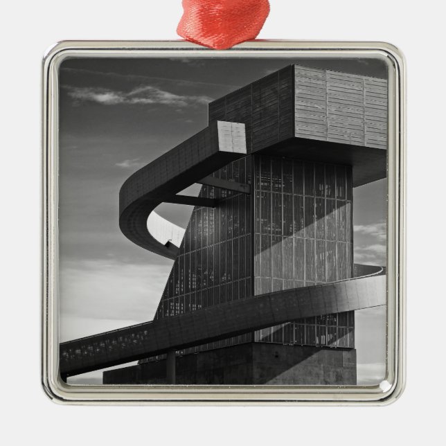 Central High School, 2017 Metal Tree Decoration (Front)