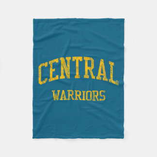 Central High School Hs Memphis Graphic Art Fleece Blanket