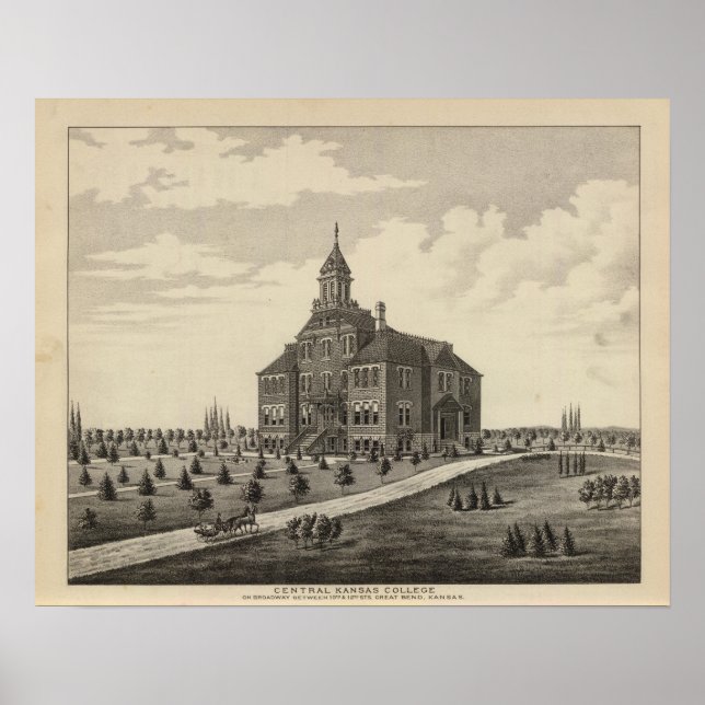 Central Kansas College Poster (Front)