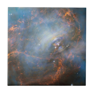 Central Neutron Star In The Crab Nebula. Tile