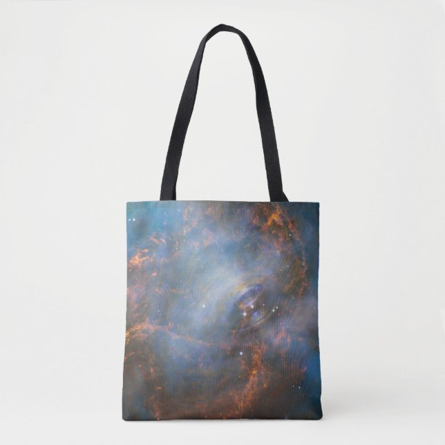 Central Neutron Star In The Crab Nebula. Tote Bag (Front)