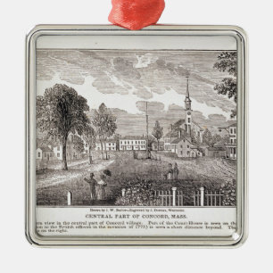 Central of Concord, from 'Historical Metal Tree Decoration