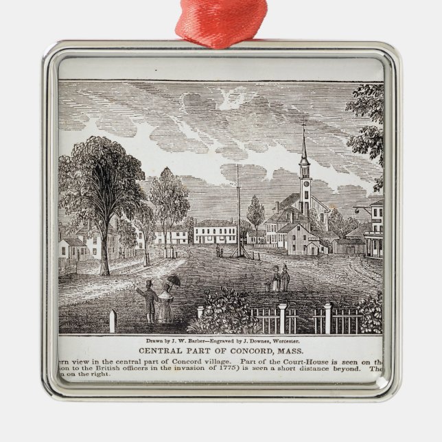 Central of Concord, from 'Historical Metal Tree Decoration (Front)