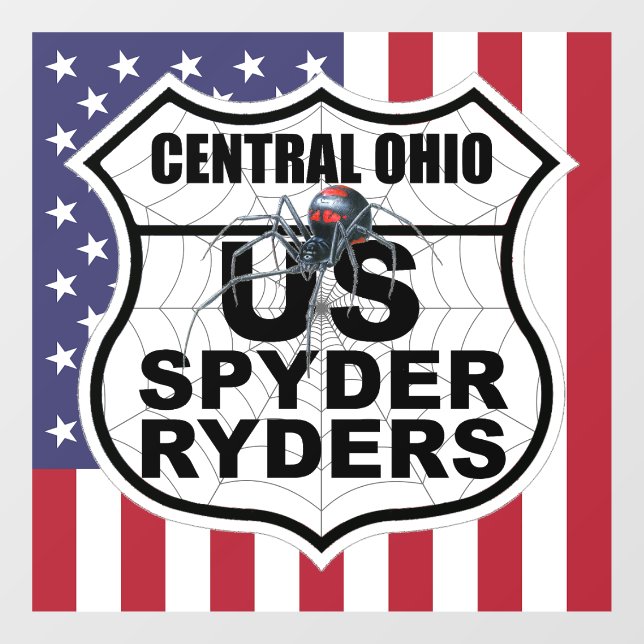 Central Ohio Chapter - Decal Flag & Logo (Sheet)