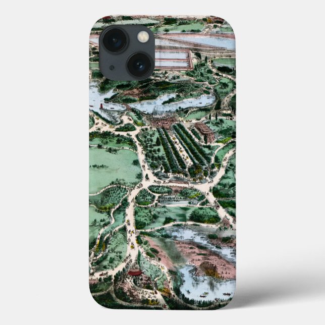 CENTRAL PARK, 1860 Case-Mate iPhone CASE (Back)