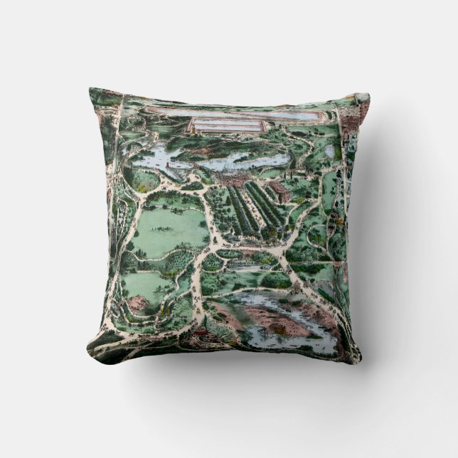 CENTRAL PARK, 1860 CUSHION (Front)