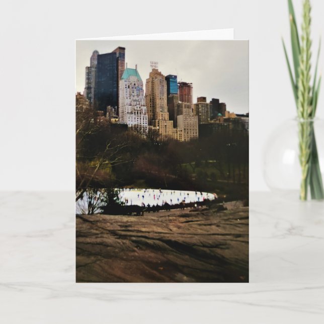 “Central Park” Birthday Card (Front)