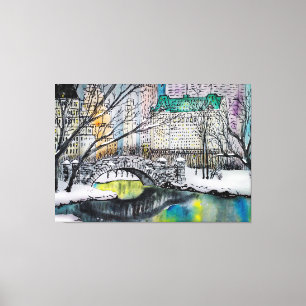 Central Park Canvas Print