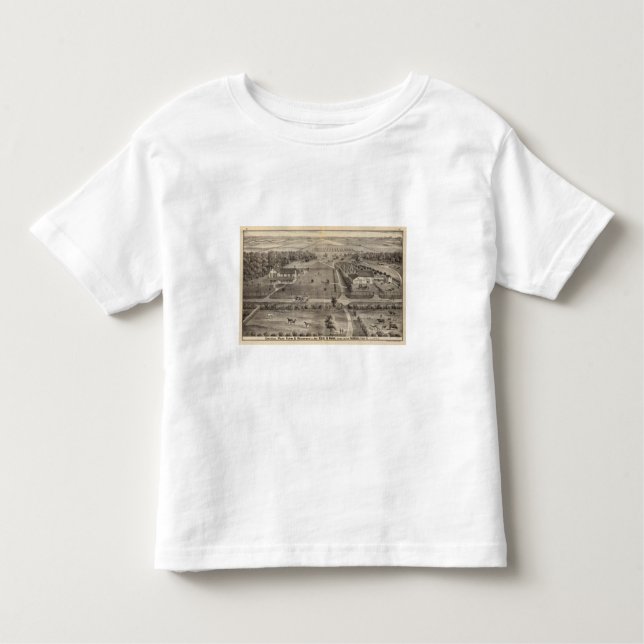 Central Park farm & residence of Geo S Park Toddler T-Shirt (Front)