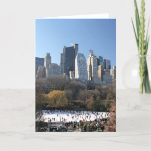 Central Park Ice Rink Holiday Card