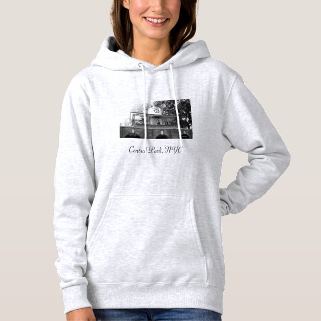 Central Park Ladies' Hoodie Sweatshirt (Front)