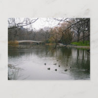 Central Park Lake NYC New York City Travel Photo