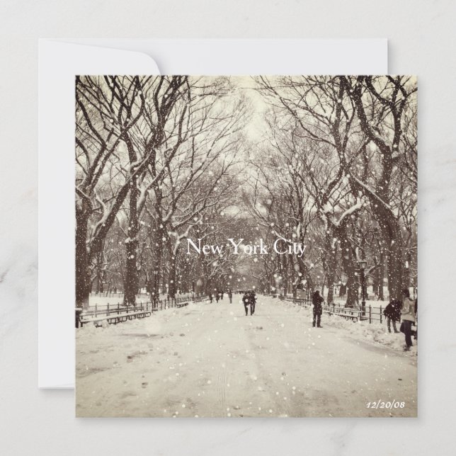 Central Park Magnetic Card (Front)