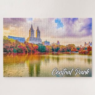Central Park, Manhattan, New York, USA Jigsaw Puzzle