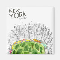 Central Park & New York City Collage