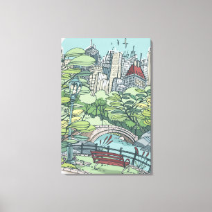 Central Park New York City, NY Canvas Print