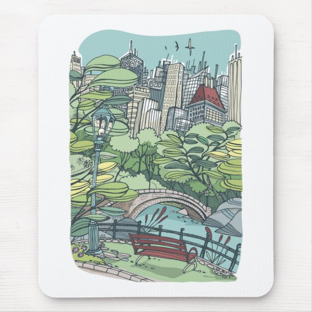 Central Park | New York City, NY Mouse Pad (Front)
