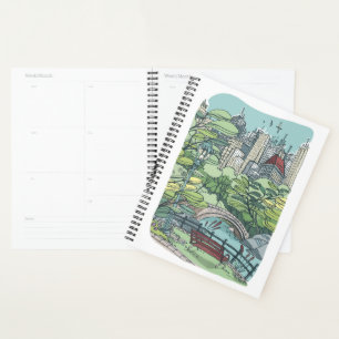 Central Park New York City, NY Planner