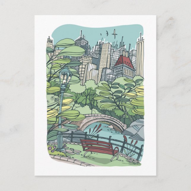 Central Park | New York City, NY Postcard (Front)