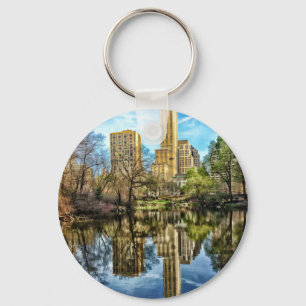 Central Park New York City NYC Key Ring