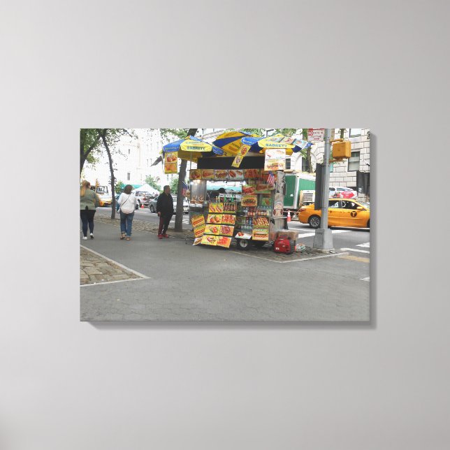 Central Park, New York City, USA Canvas Print (Front)