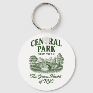 Central Park New York Key Ring