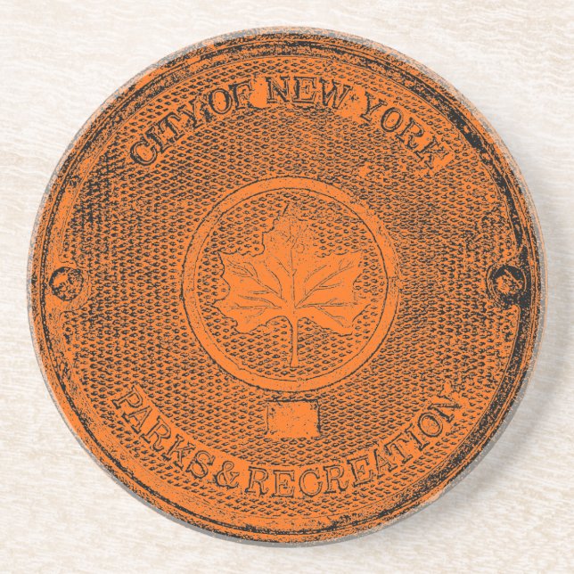 Central Park NYC Coaster (Front)