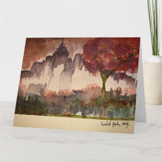 Central Park, NYC Greeting Card