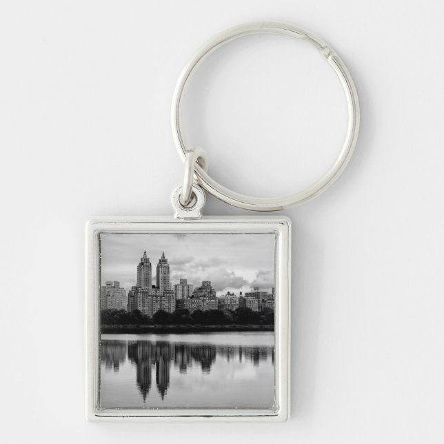 Central Park, NYC Skyline Key Ring (Front)