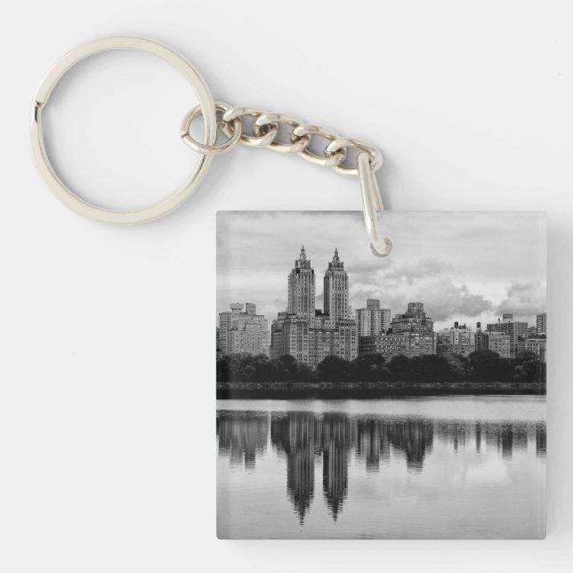 Central Park, NYC Skyline Key Ring (Front)