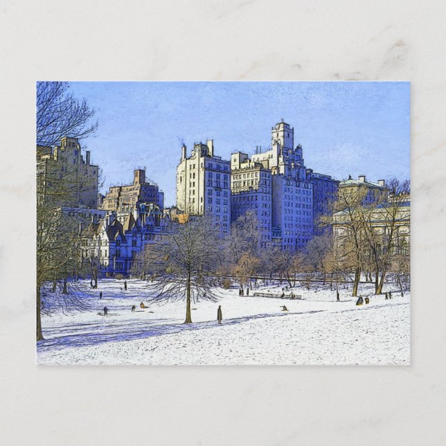 "Central Park" Postcard (Front)