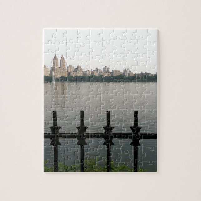Central Park Reservoir, New York City NYC Photo Jigsaw Puzzle (Vertical)