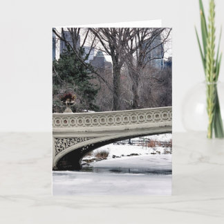 Central Park’s Bow Bridge Photo Card