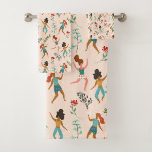 Central Park Zumba Bath Towel Set