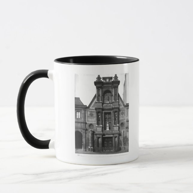 Central part of the main fa�ade mug (Left)