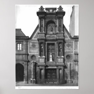 Central part of the main fa�ade poster