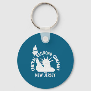 Central Railroad Of New Jersey _1  Key Ring