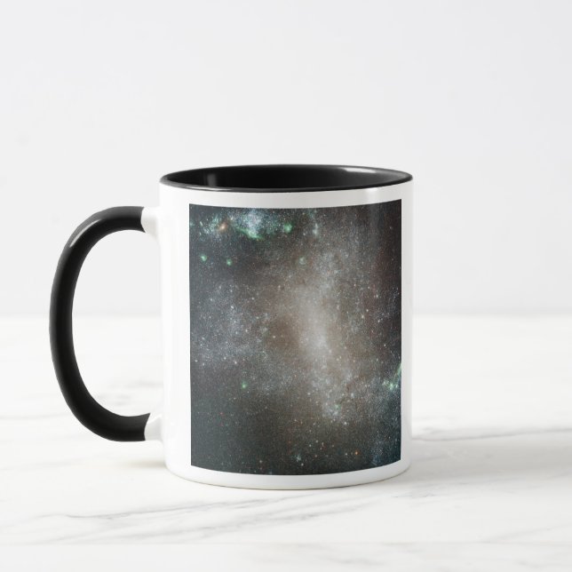 Central region of the barred spiral galaxy mug (Left)