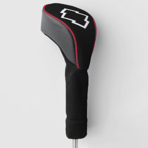 CENTRAL SHADE PINE SKIN BISHI GOLF HEAD COVER