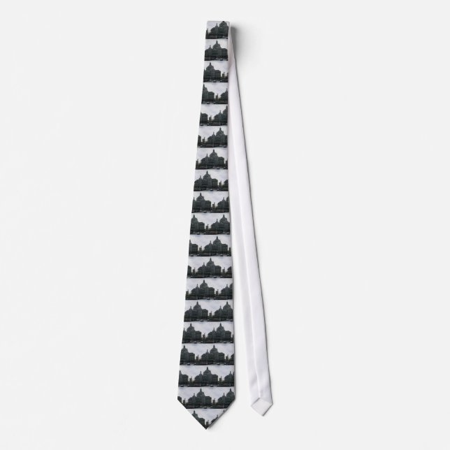 Central Station", Antwerp, Belgium Tie (Front)