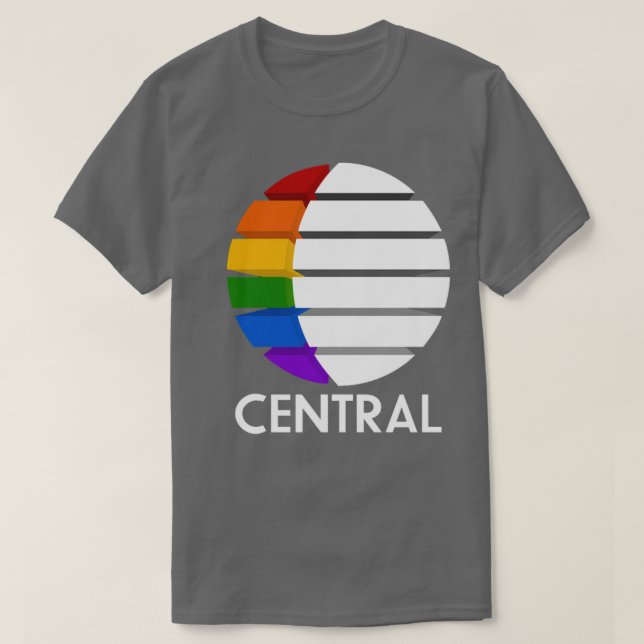 central tv T-Shirt (Design Front)