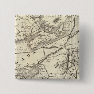 Central Vermont Railroad excursion routes 15 Cm Square Badge