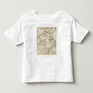 Central Vermont Railroad excursion routes Toddler T-Shirt